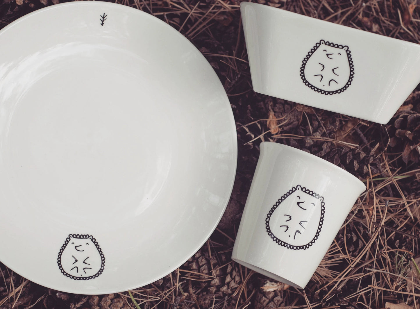 Hedgehog Plate