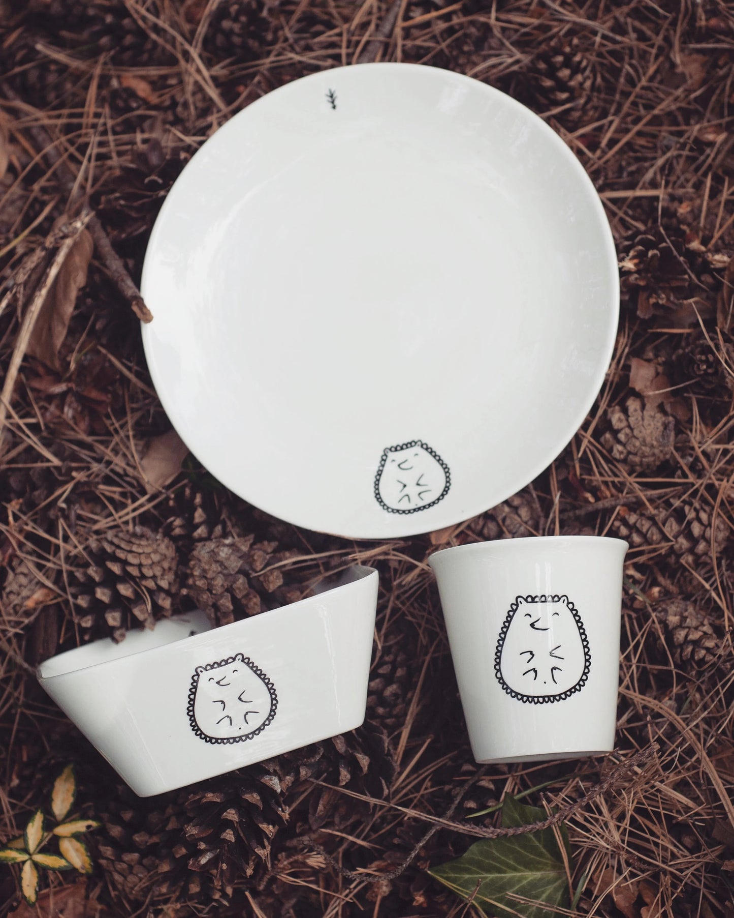 Hedgehog Plate