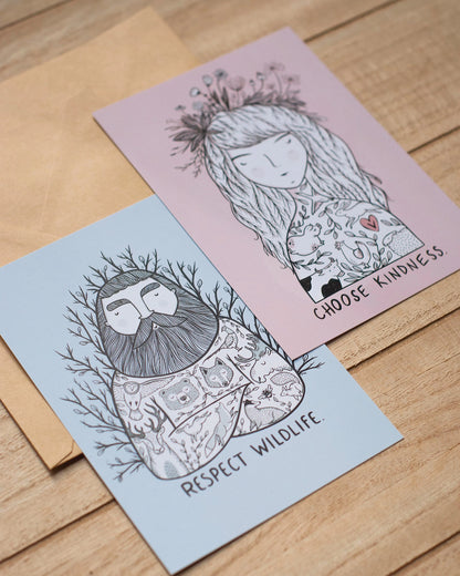 Choose Kindness - Postcard