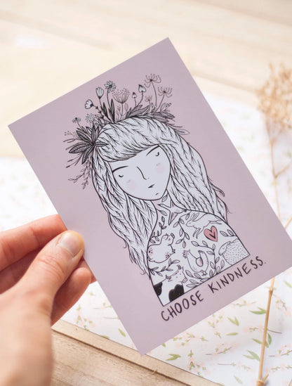 Choose Kindness - Postcard