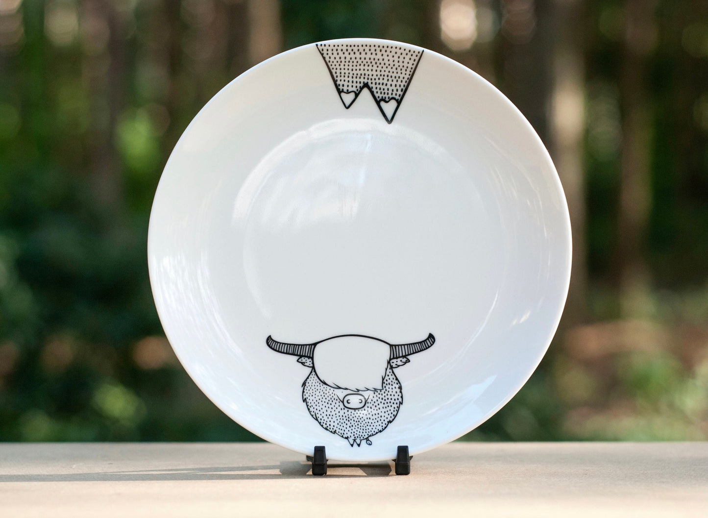 Highland Cow Plate