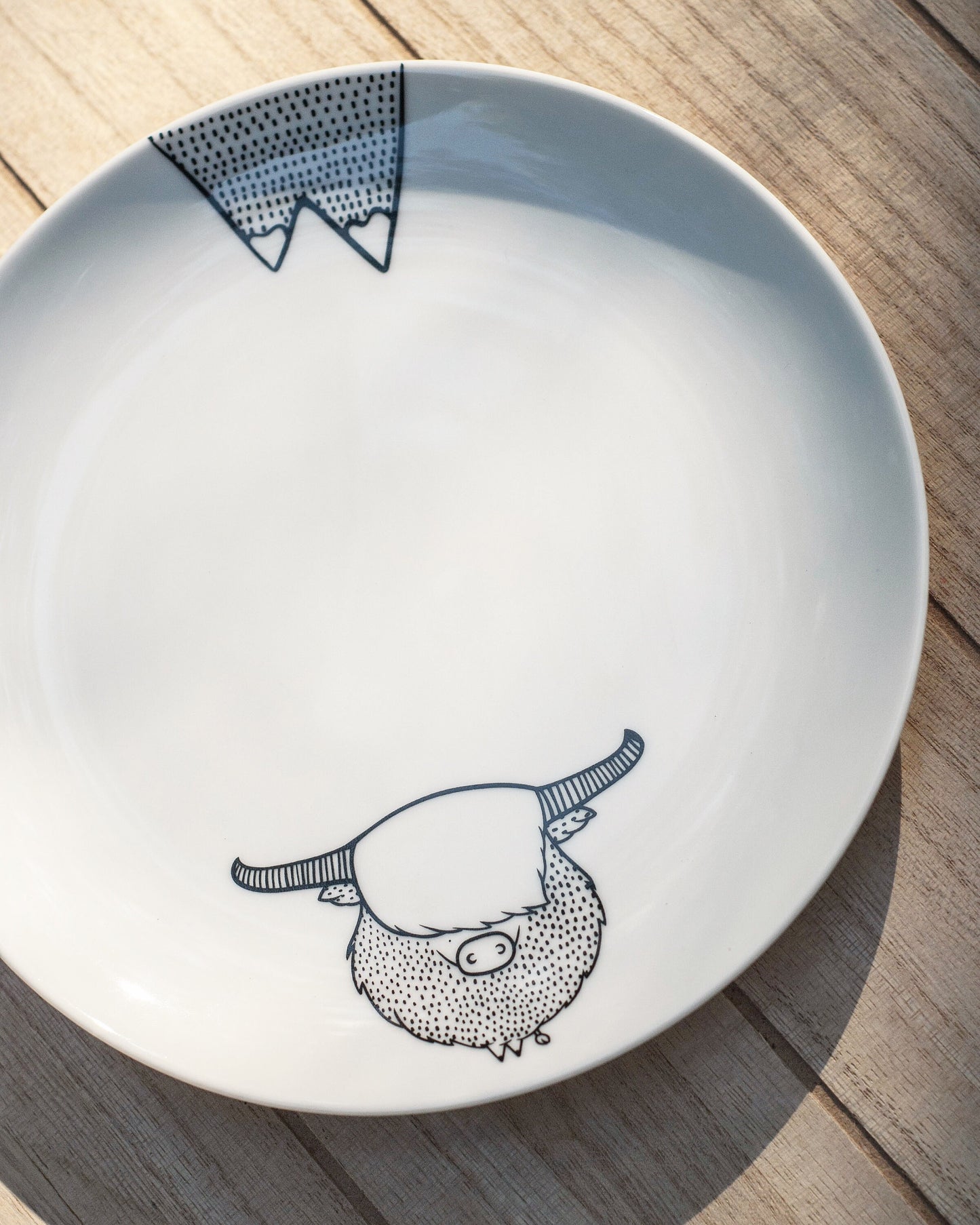 Highland Cow Plate