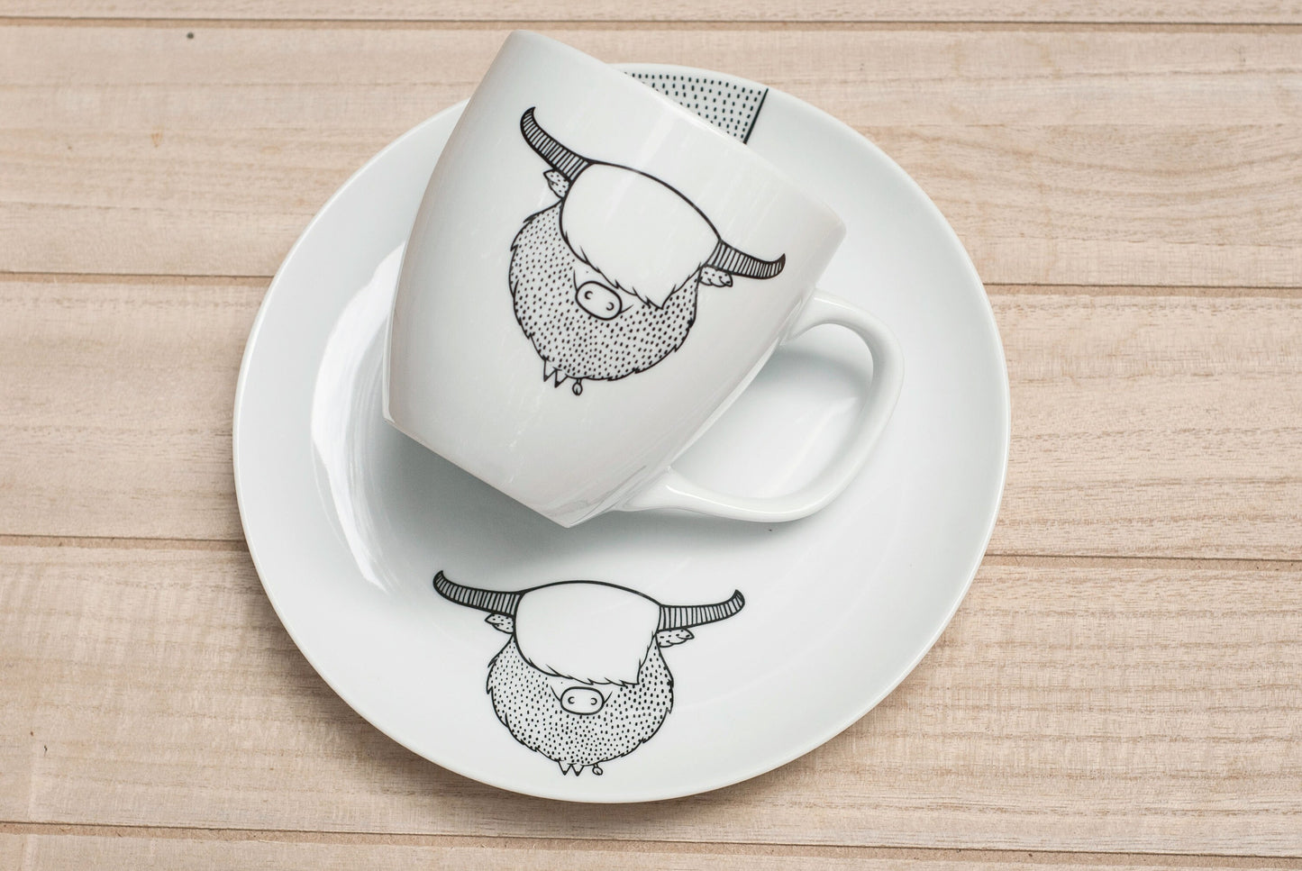 Highland Cow Plate
