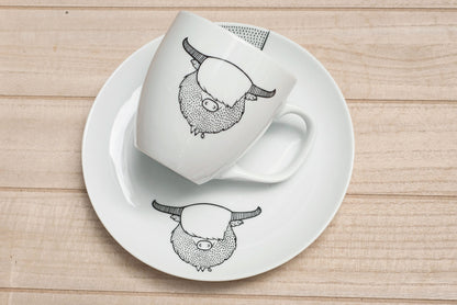 Highland Cow Plate
