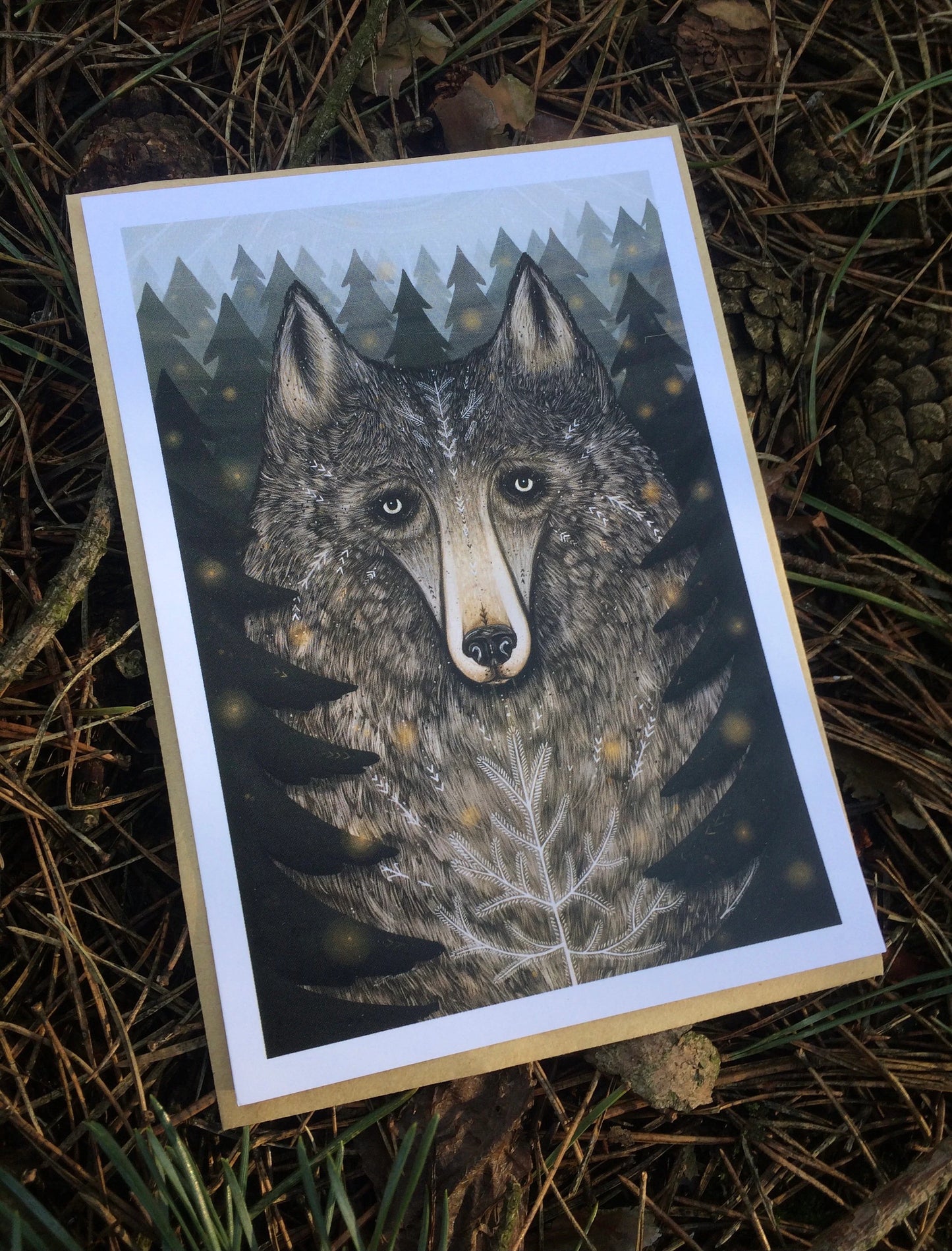 Wolf of the North Postcard