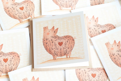 Pig Gift Card