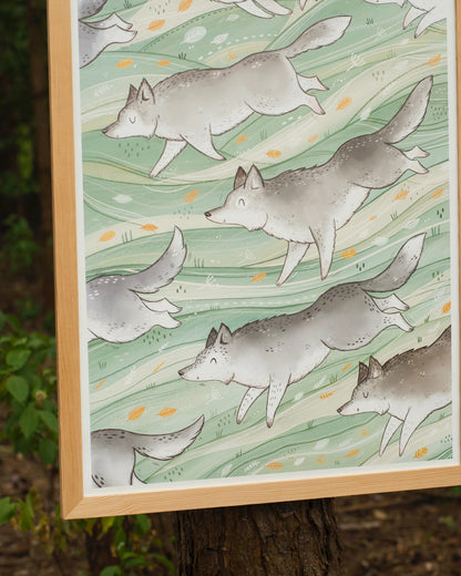 Plakat Wilczki