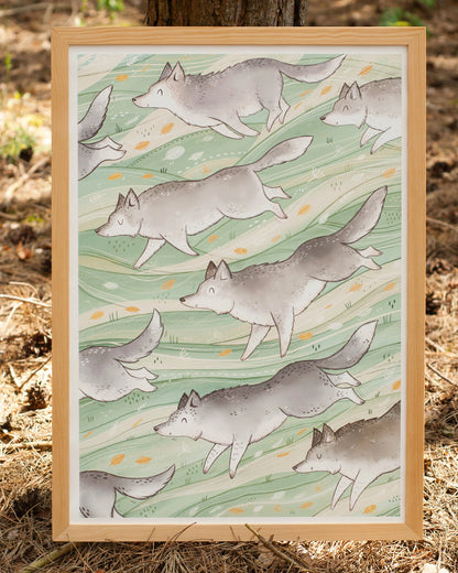 Plakat Wilczki