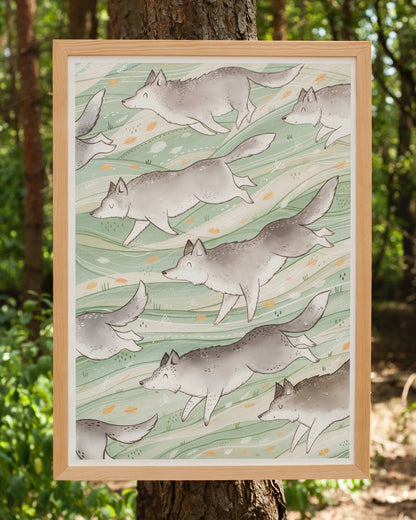 Plakat Wilczki