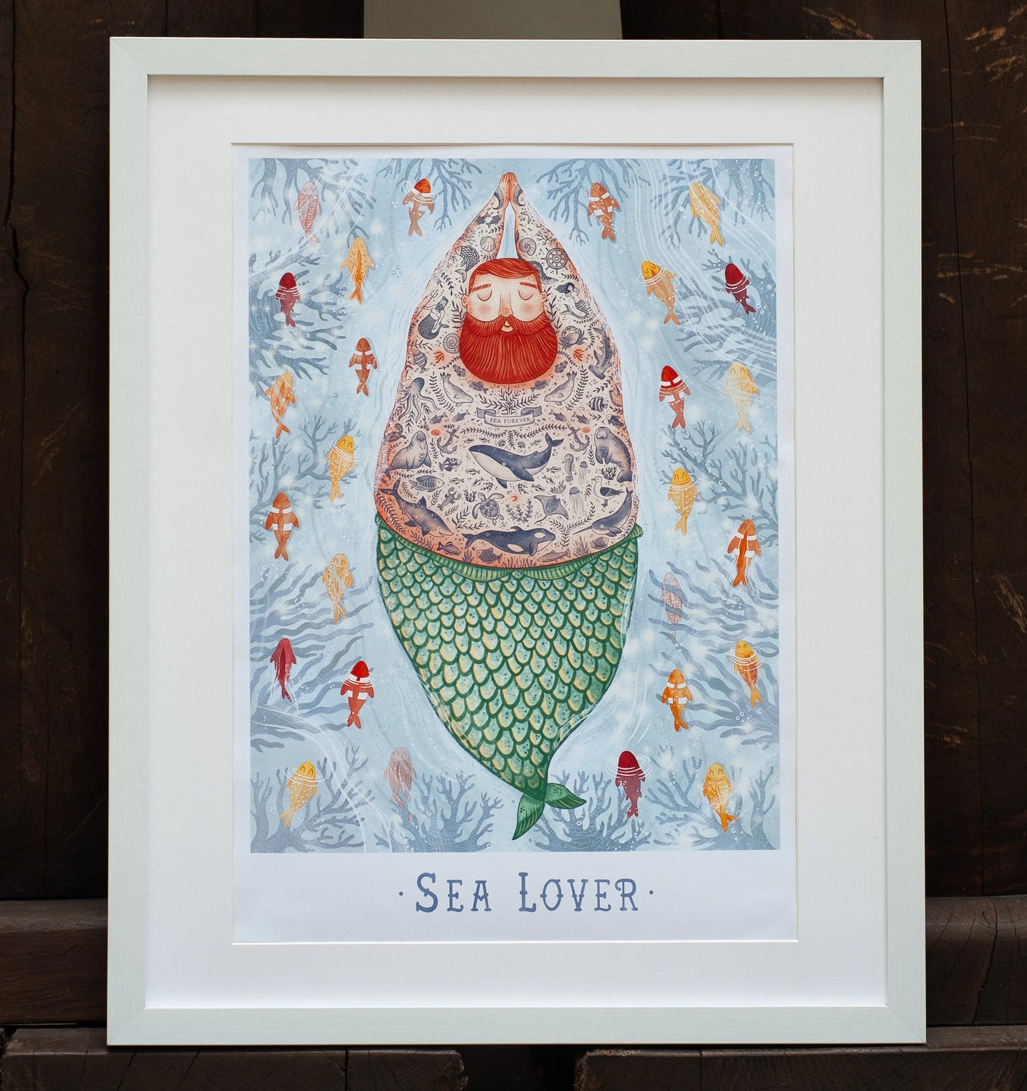 Plakat Pan Syren - Sea Lover