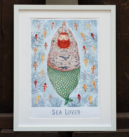 Plakat Pan Syren - Sea Lover