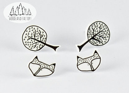 Foxes & Trees - 2 Pack
