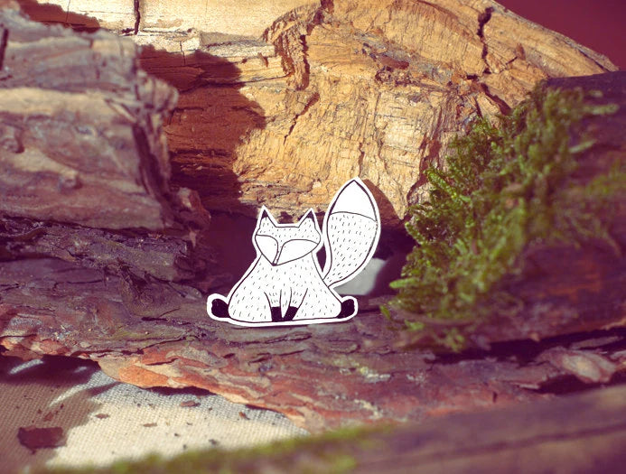 Fox Pin/ Magnet / Needle Minde