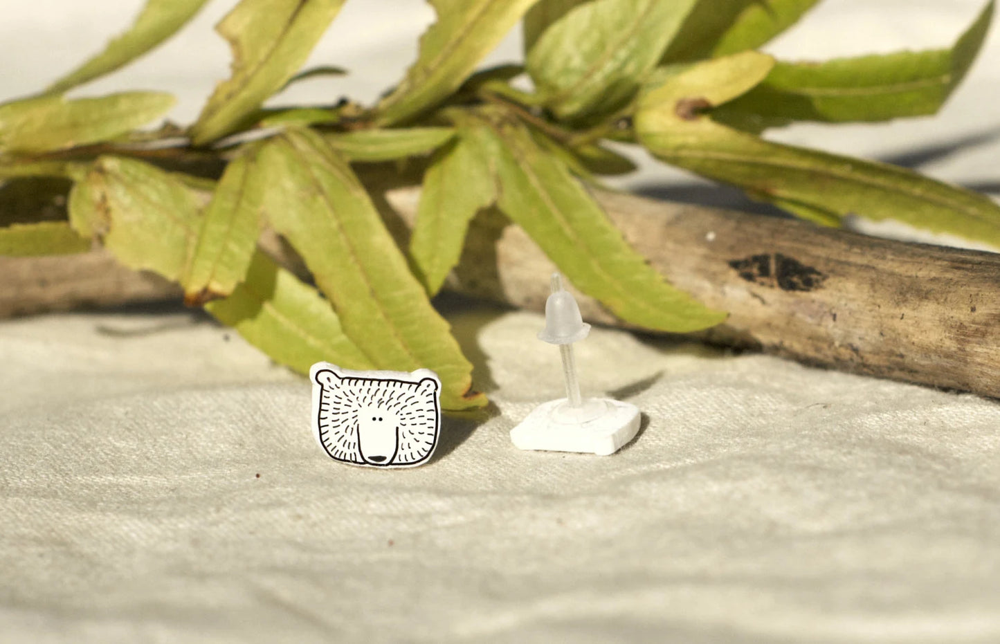 Bear earrings
