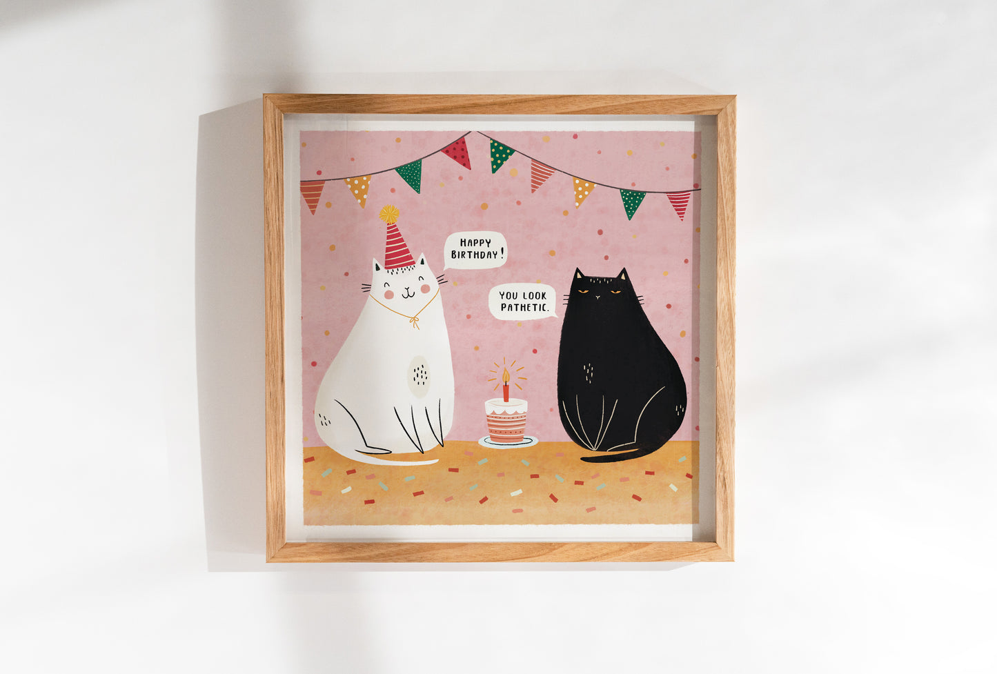 Birthday Cat Card