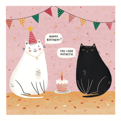 Birthday Cat Card