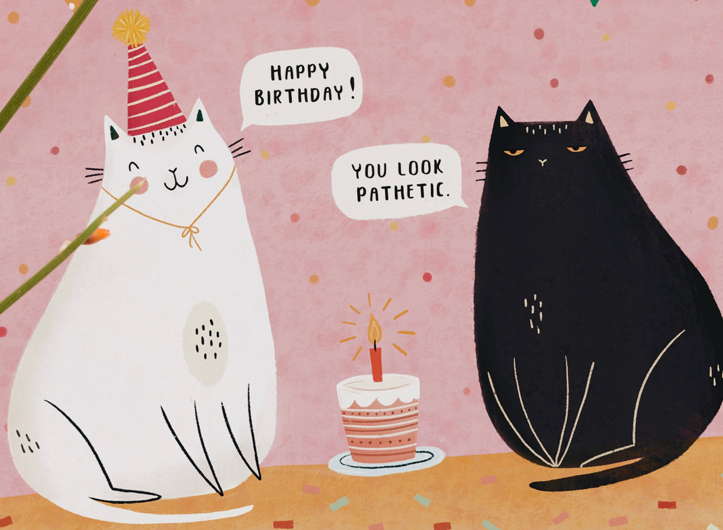 Birthday Cat Card