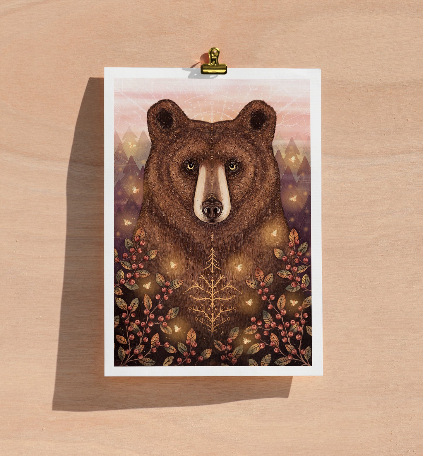 Bear Postcard