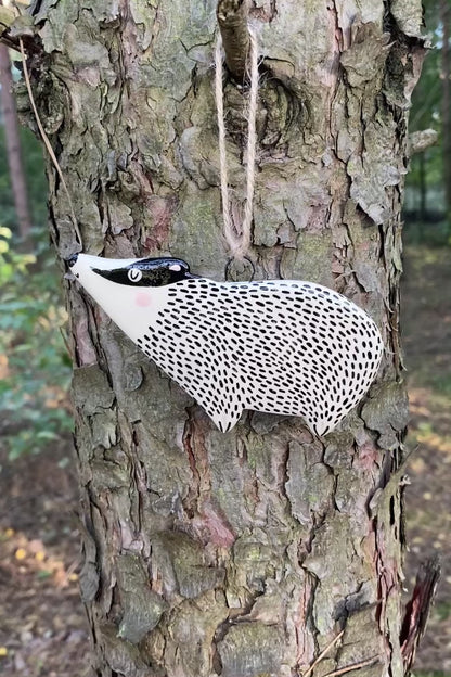 Badger - Hanging Ornament