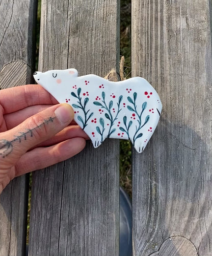 Polar Bear - Hanging Ornament
