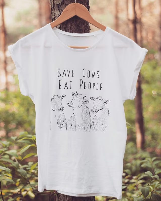 Koszulka KROWY - Save Cows Eat People