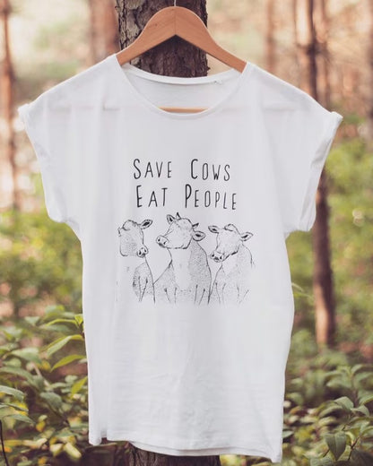 Koszulka KROWY - Save Cows Eat People