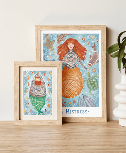 Sea Mistress - Mermaid Print