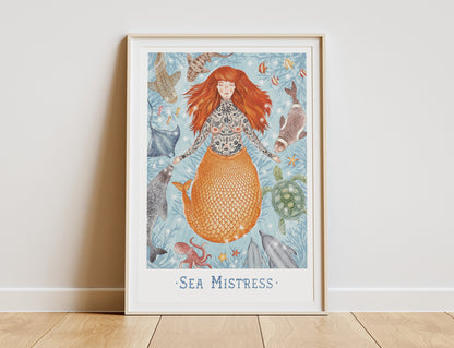Sea Mistress - Mermaid Print